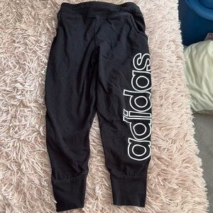 Adidas Kids Black Jogger Pants